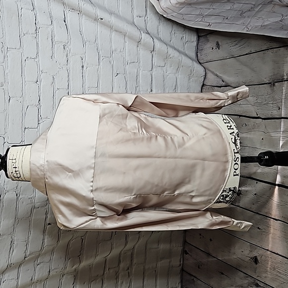 DO+BE Ruffle Front Button Down Long Sleeve Blouse NWT Size Medium - Picture 3 of 6